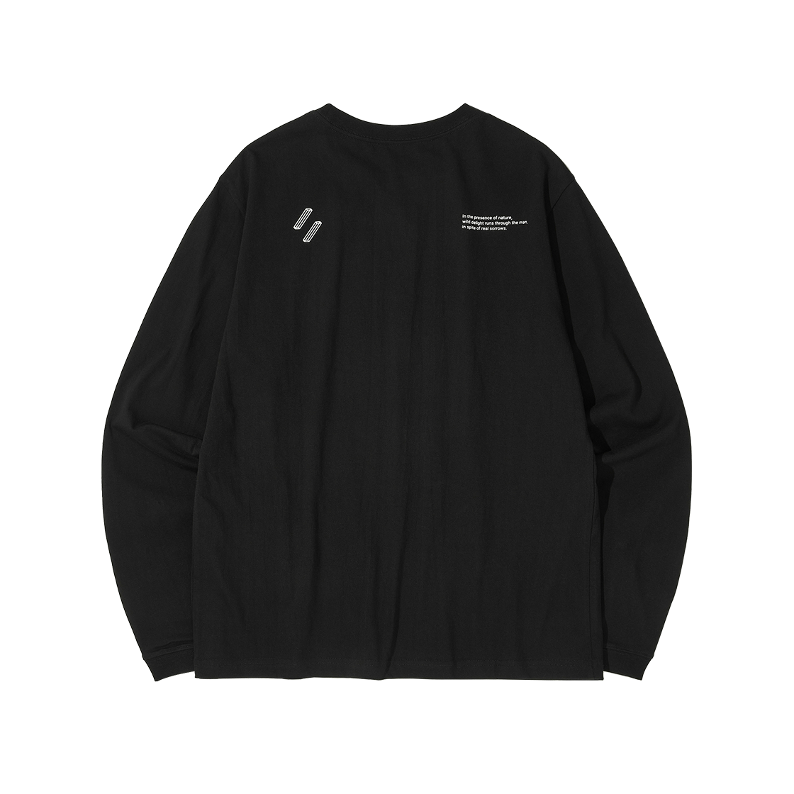 웰터 익스페리먼트 슬래쉬 롱슬리브 티셔츠 블랙(Welter Experiment Slash Longsleeves T-Shirts Black) - 2