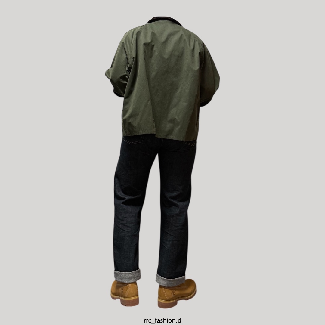 Timberland Premium 6 inch Waterproof Boot Wheat Nubuck - Wide, Barbour OS Transport Casual Non-Wax Jacket Sage 착용 스타일 - 2