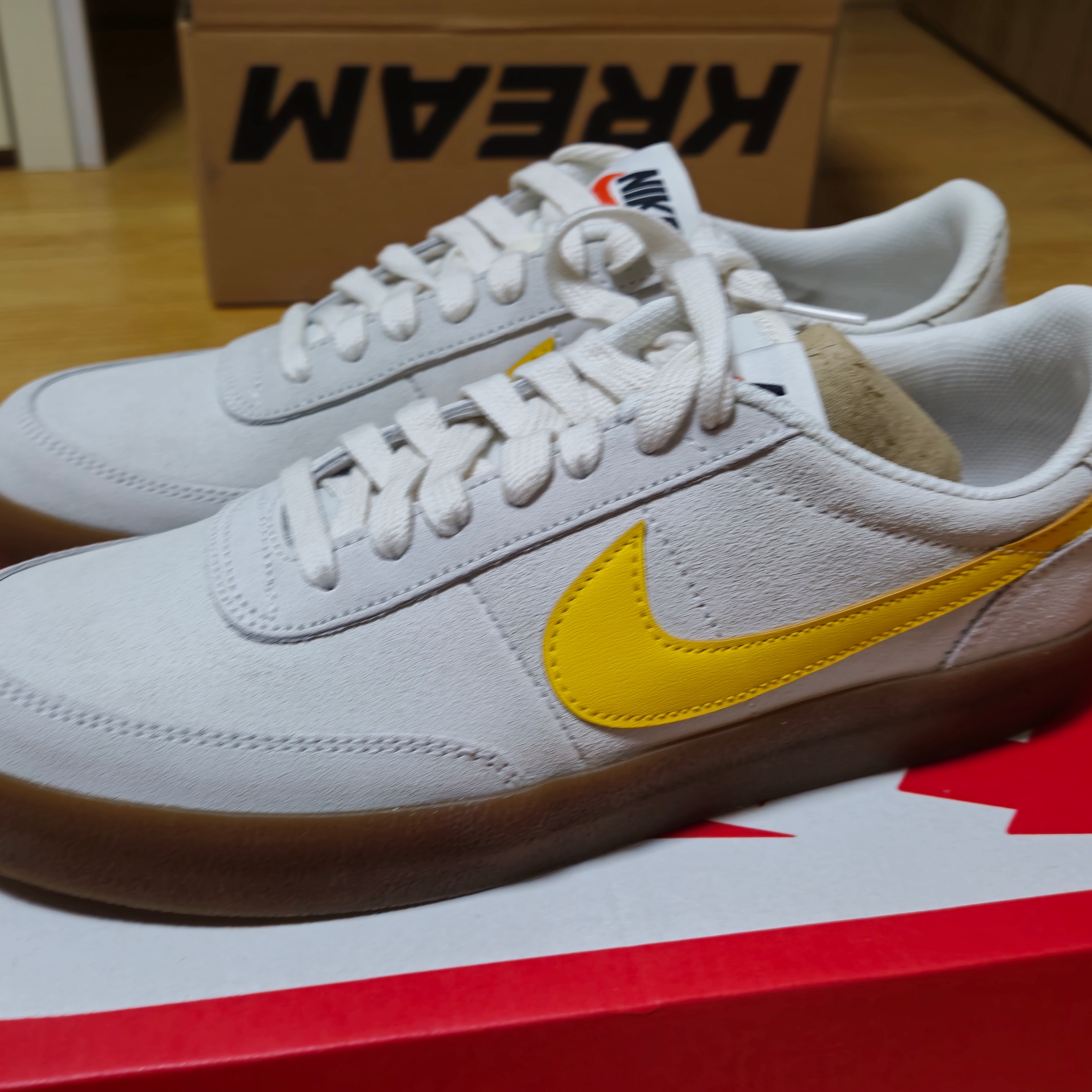 Nike Killshot 2 Phantom Gum Medium Brown 착용 스타일 - 1
