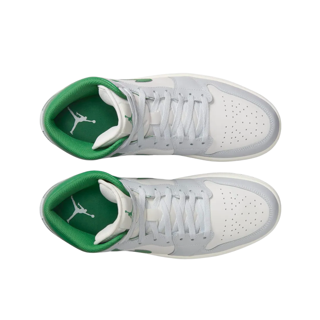 조던 1 미드 서밋 화이트 퓨어 플래티넘(Jordan 1 Mid Summit White Pure Platinum) - 3