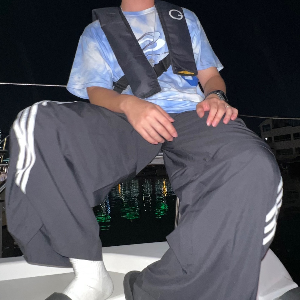 (W) Adidas Adilenium Season 2 Oversized Zip Off Track Pants Gender Neutral Black - KR Sizing, Chrome Hearts Silichrome CH Cross Pendant Grey 2023 착용 스타일 - 2