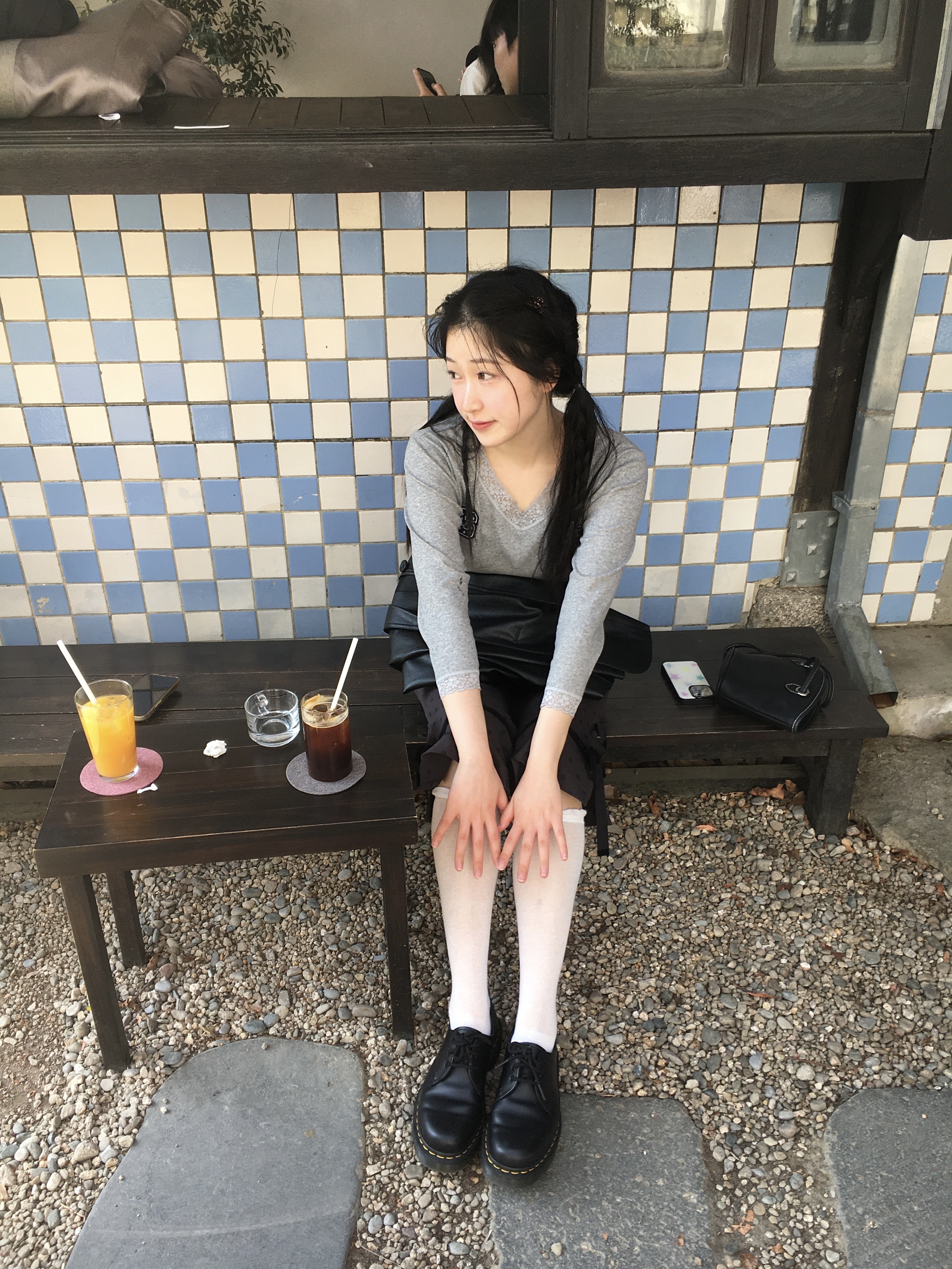 Dr. Martens 1461 Bex Black, Dr. Martens 1461 Smooth Black 착용 스타일 - 1