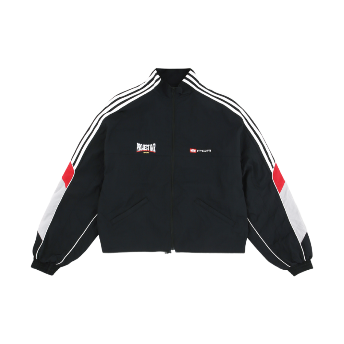 ★人気★【Project G/R】★Upside Down Track Jacket Black project-gr-Black-Men-S-Upside-