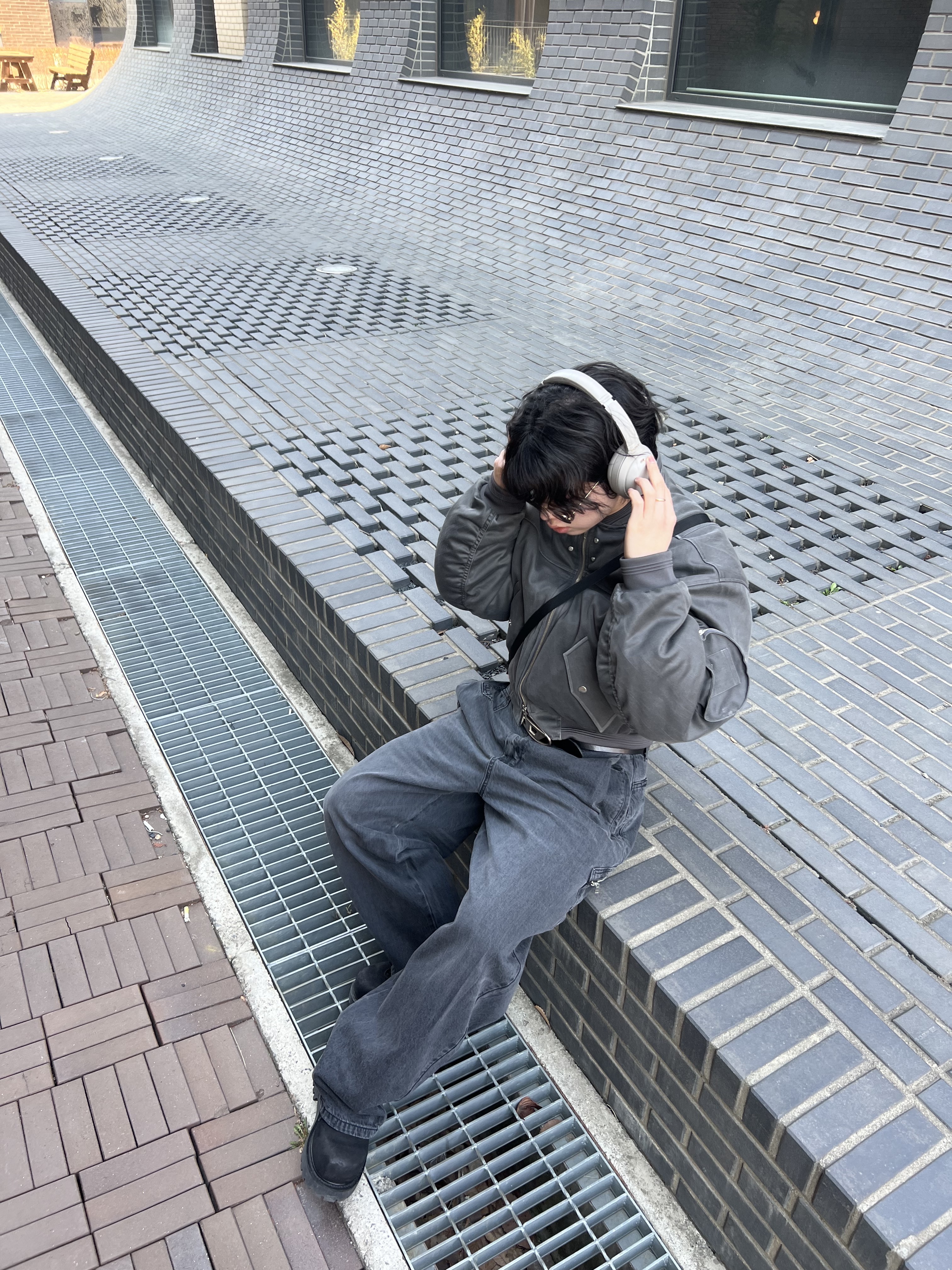 LOSTGARDEN Route Black, Diesel B-1DR Leather Belt with D Buckle Black ์ฐฉ์ฉ ์คํ์ผ - 3