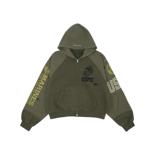 ★関税込★Project G/R★Cuntier Zip Hoodie★Melange Grey★ ☆関税込☆Project G/R☆Cuntier Zip Hoodie☆Melange Grey