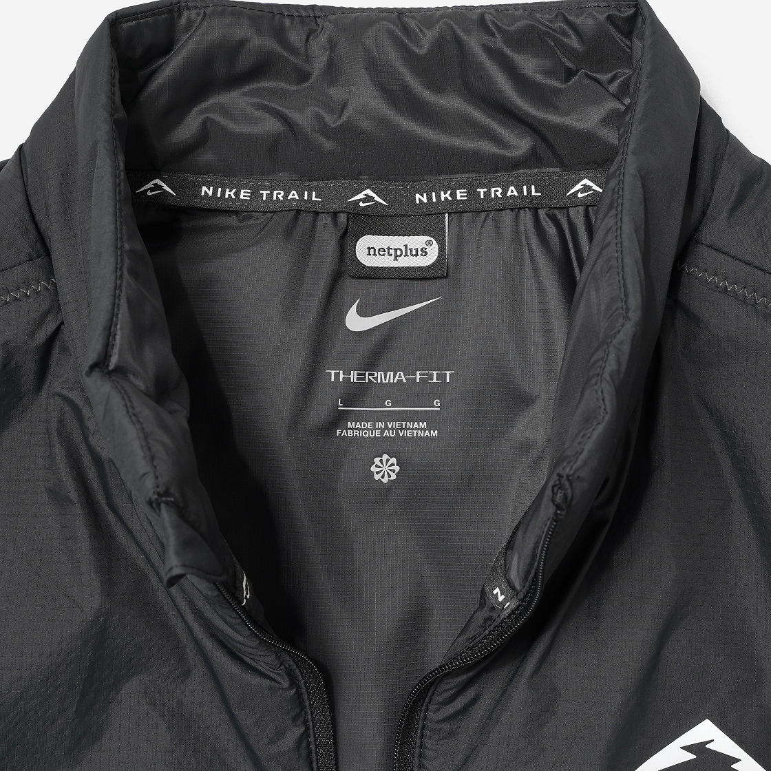 나이키 트레일 프리마로프트 써마핏 러닝 질레 블랙 서밋 화이트 - US/EU(Nike Trail PrimaLoft Therma-Fit Running Gilet Black Summit White - US/EU) - 7