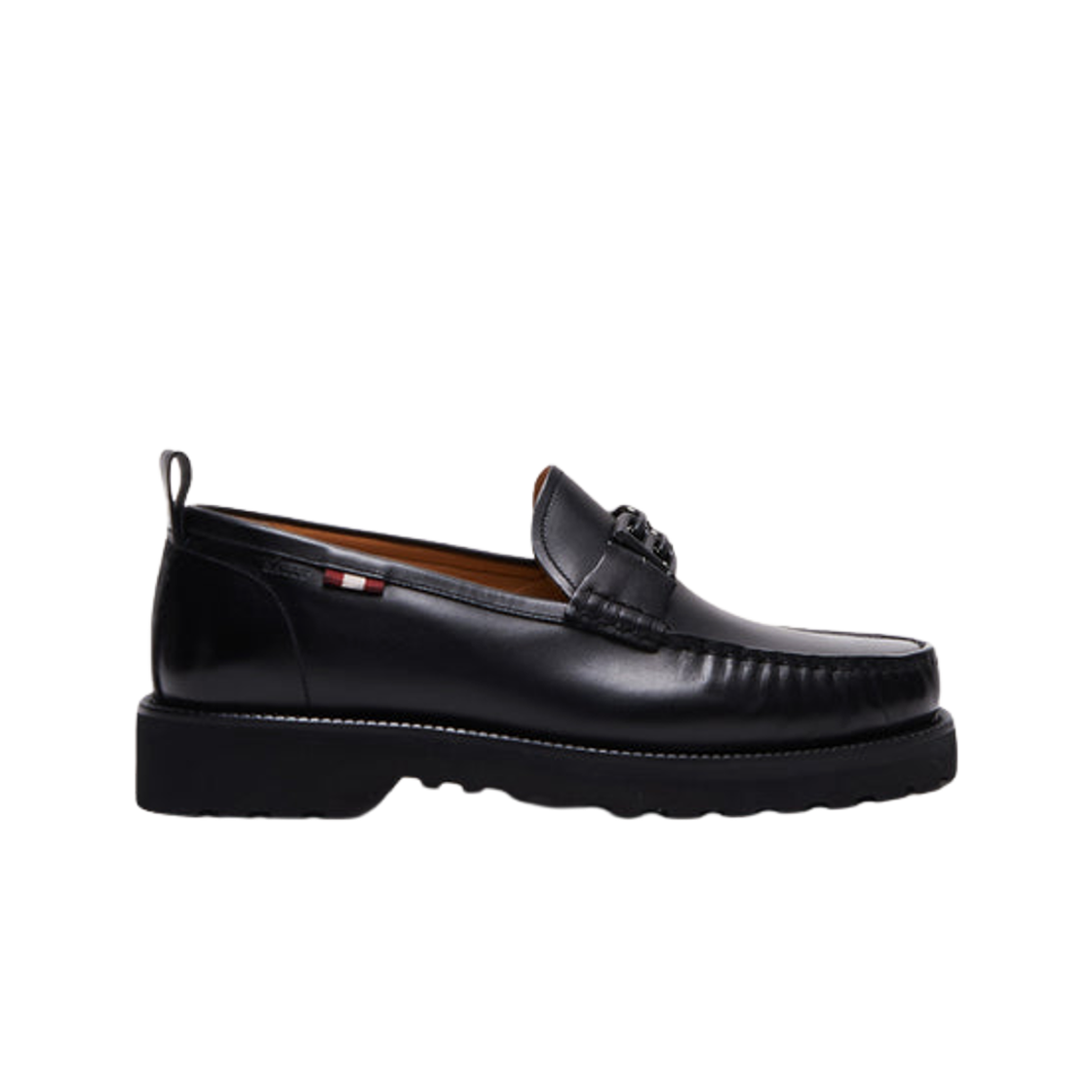 발리 놀람 레더 로퍼 블랙(Bally Nolam Leather Loafers Black)