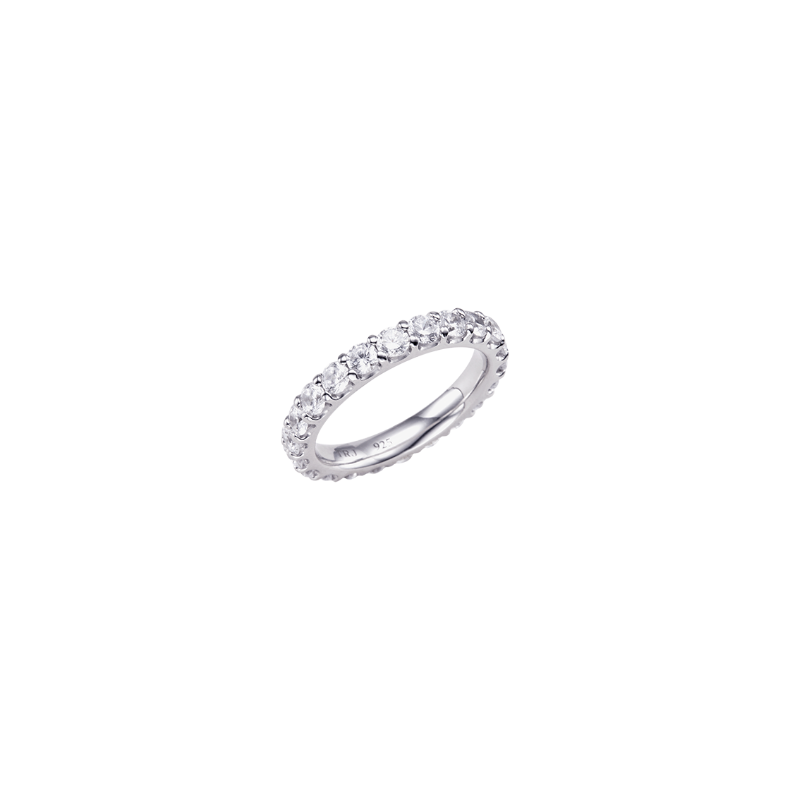 GR1001R [예약 배송] TEE RING JAY White Eternity Ring