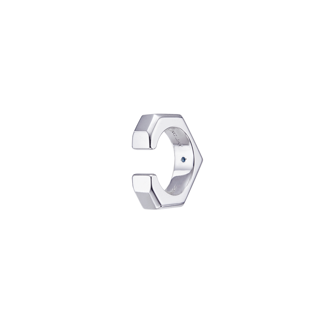 GR1009E [예약 배송] TEE RING JAY Signet Ear cuff