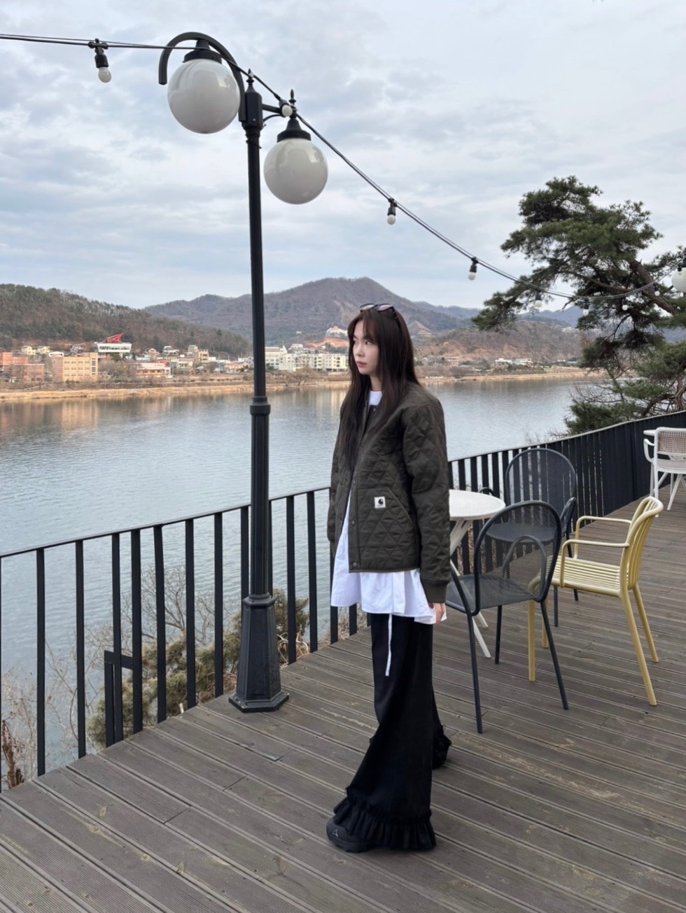 Roa Hiking Katharina Black, Gentle Monster x Maison Margiela MM113 Black Clear 착용 스타일 - 3