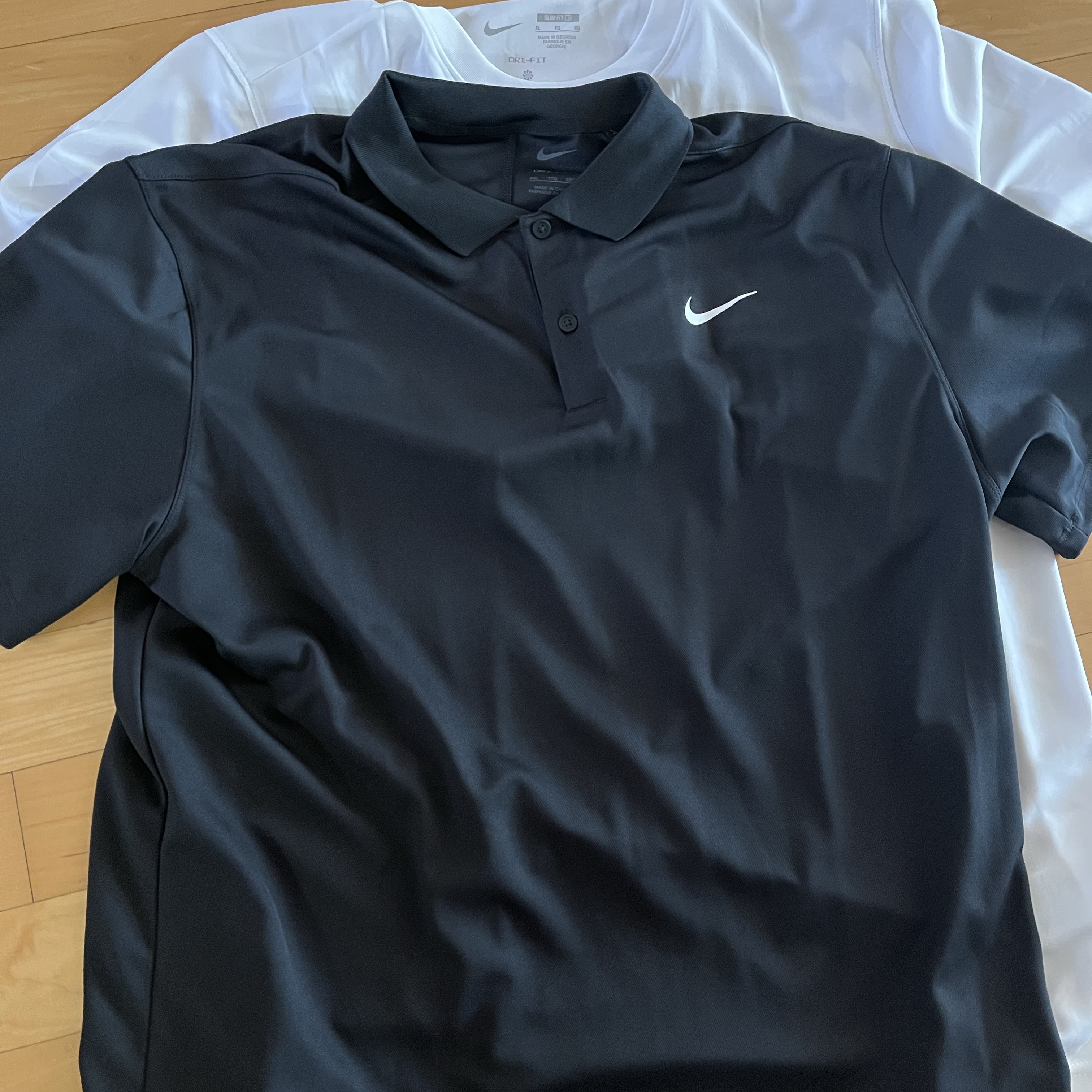 Nike Dri-Fit Victory Golf Polo T-Shirt Black - US/EU 착용 스타일