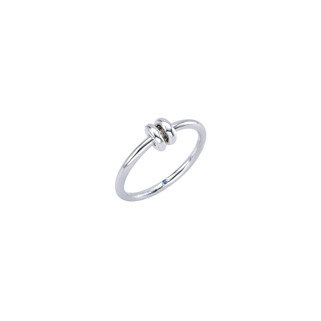 WS029R [예약 배송] TEE RING JAY Double Spiral Small Ring