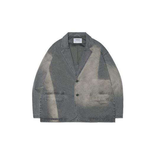 NMSS52JK01WCH NOMANUAL Sunfaded Jacket Washed Charcoal