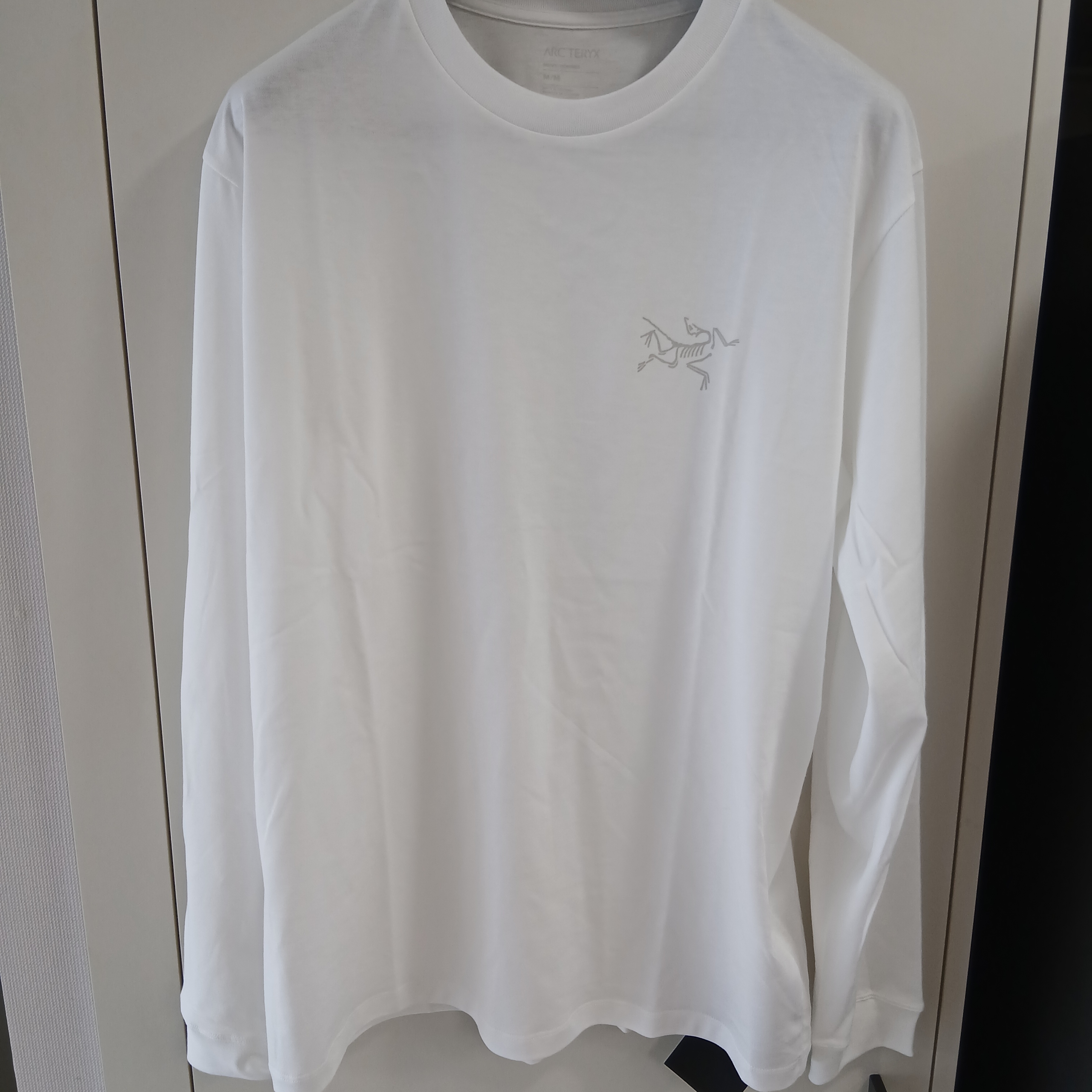 Arc'teryx Kragg SL Cotton LS Shirt Black, Arc'teryx Kragg SL Cotton LS Shirt White Light 착용 스타일 - 4
