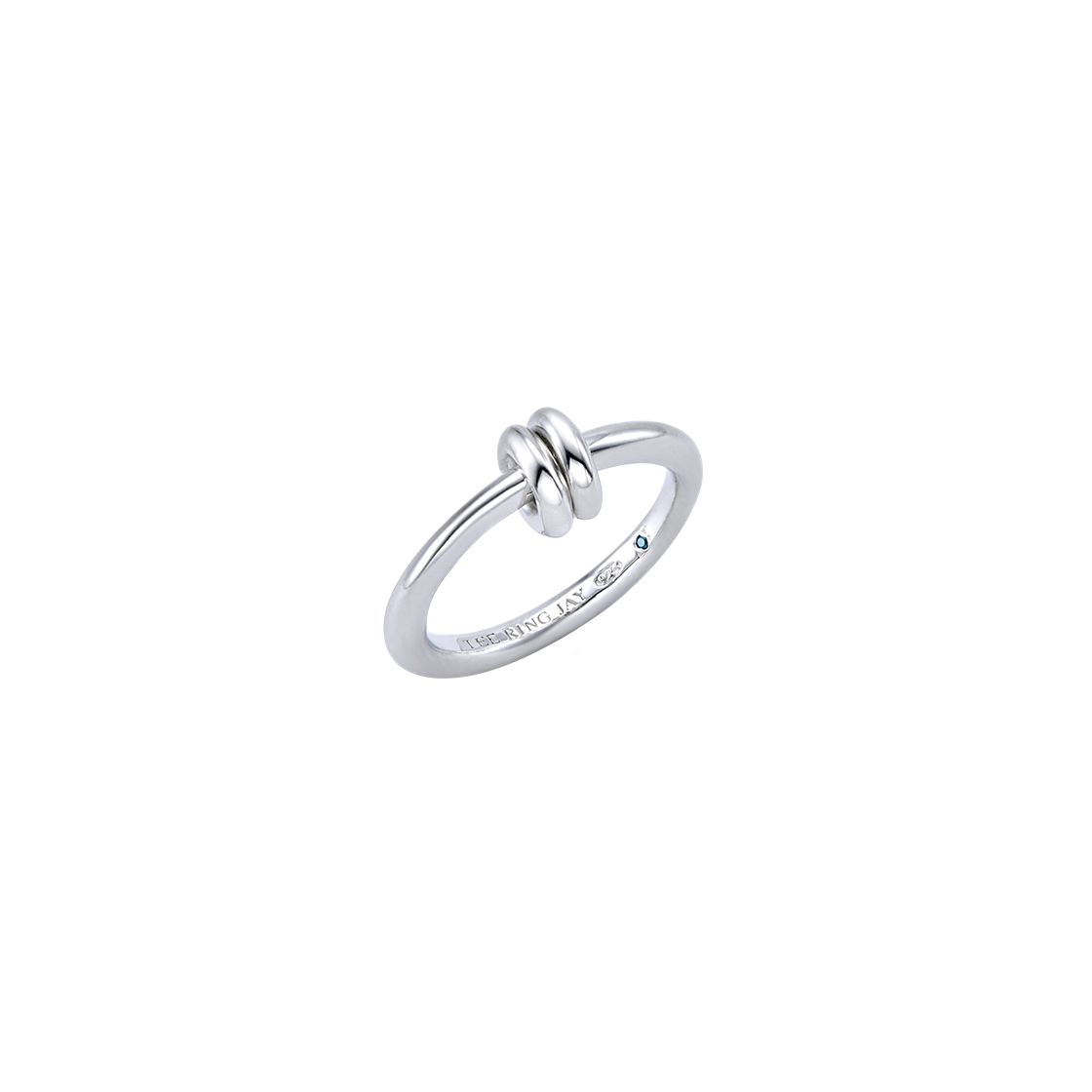 WS030R [예약 배송] TEE RING JAY Double Spiral Medium Ring