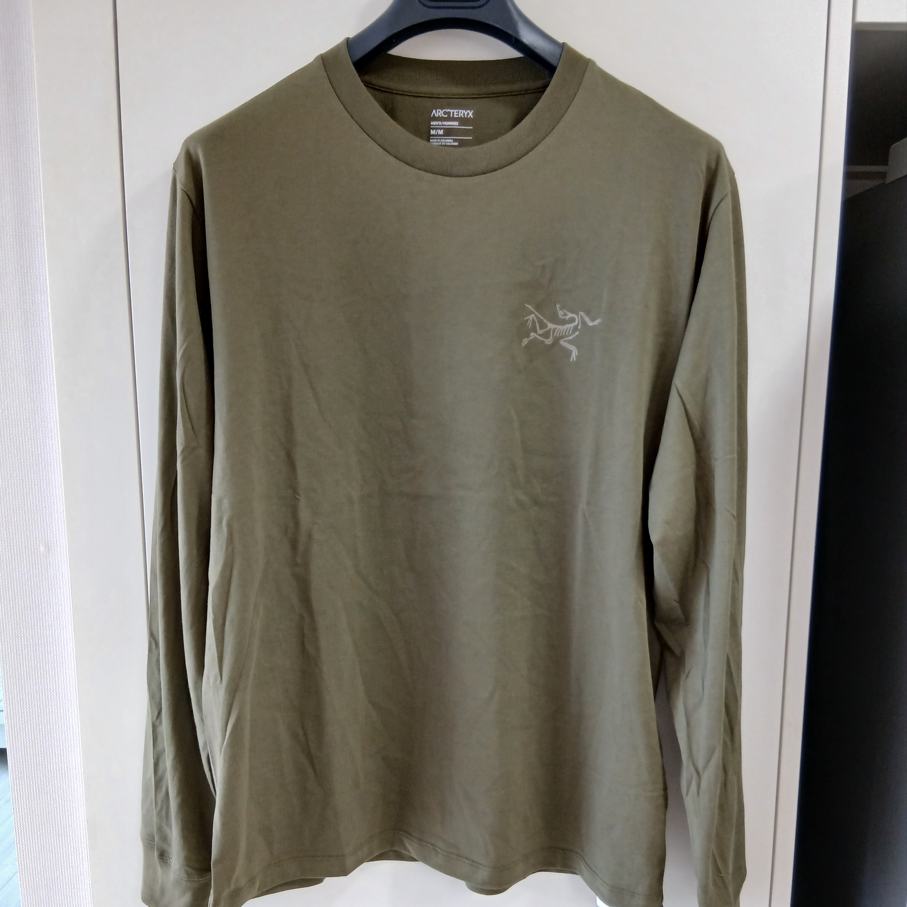 Arc'teryx Kragg SL Cotton LS Shirt Black, Arc'teryx Kragg SL Cotton LS Shirt White Light 착용 스타일 - 2