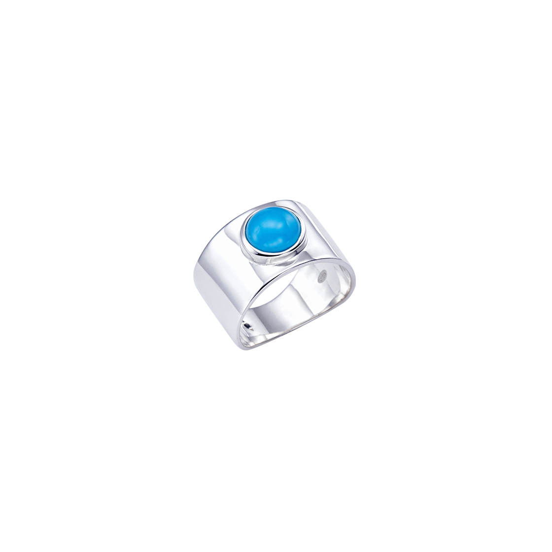 WS051R [예약 배송] TEE RING JAY Turquoise Square Signet Ring