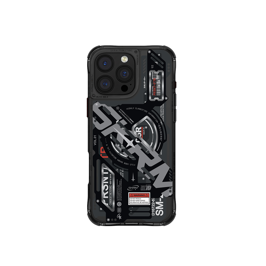 스키나마 에코 아이폰 16 프로 케이스 블랙(Skinarma Ehko iPhone 16 Pro Black) - 2