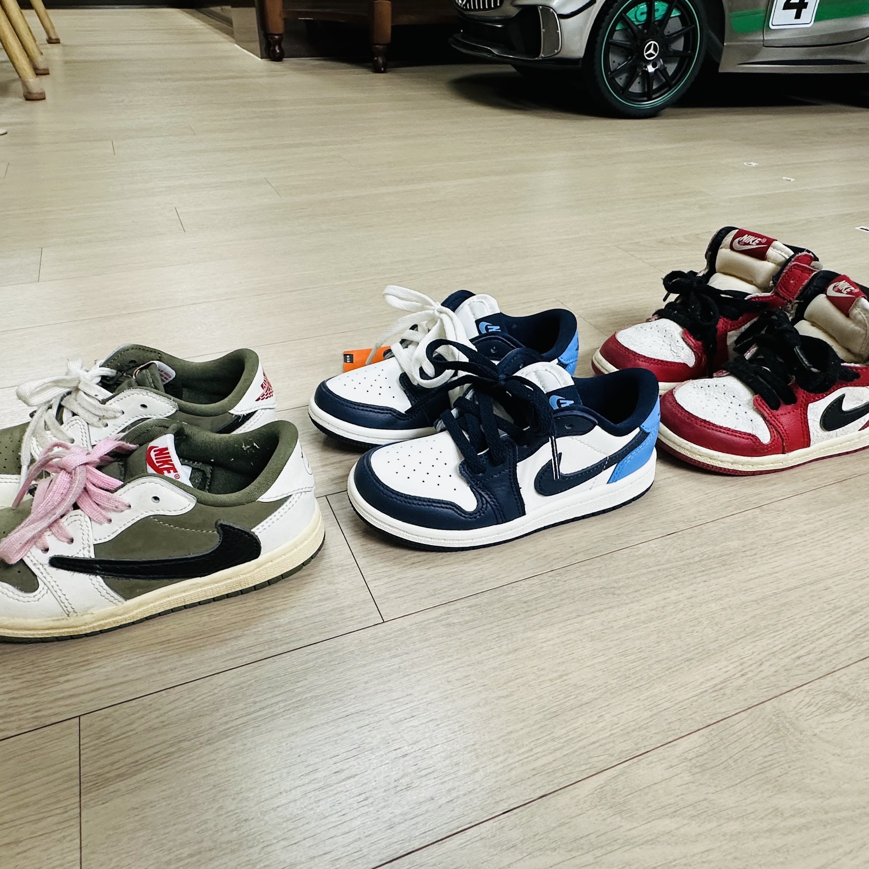 (TD) Jordan 1 Low Obsidian, (TD) Jordan 1 Retro High OG Chicago 2022 착용 스타일 - 2