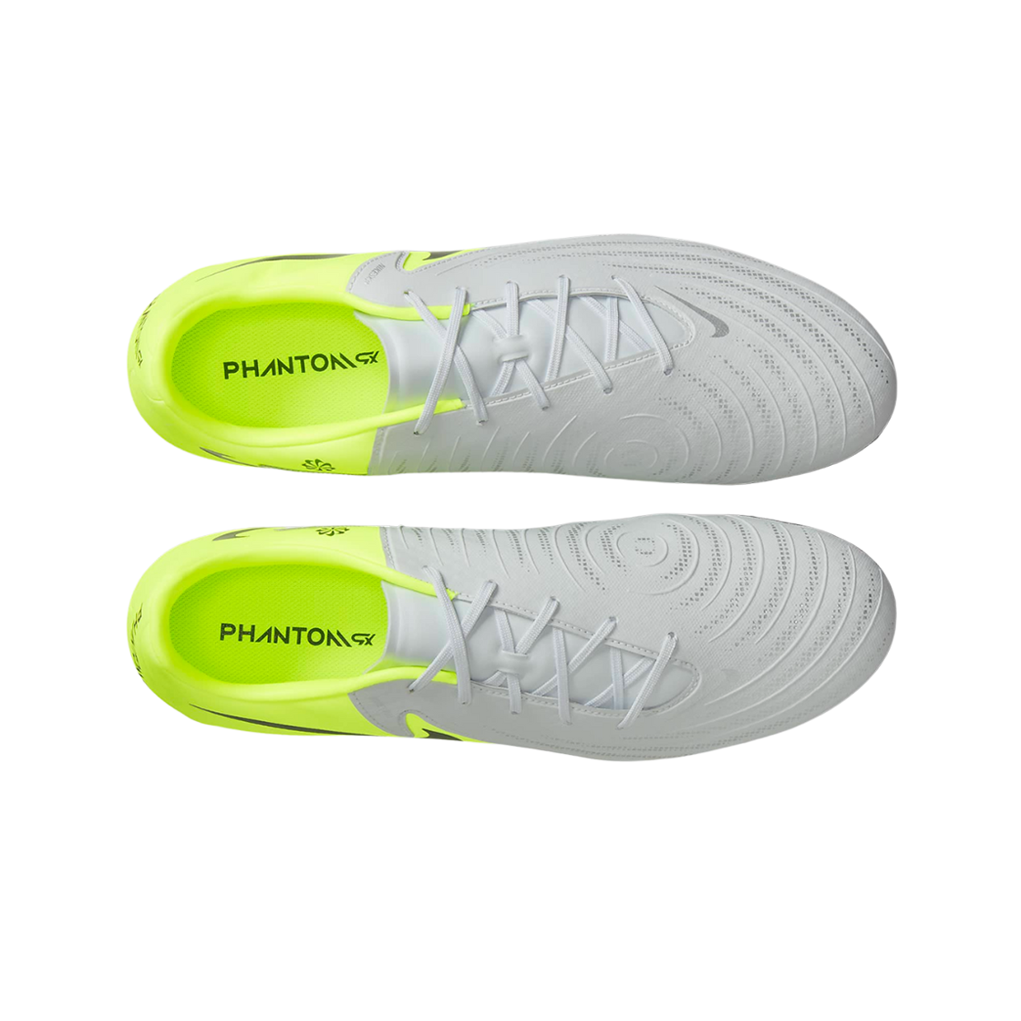 나이키 팬텀 GX 2 아카데미 FG/MG 메탈릭 실버 볼트(Nike Phantom GX 2 Academy FG/MG Metallic Silver Volt) - 2
