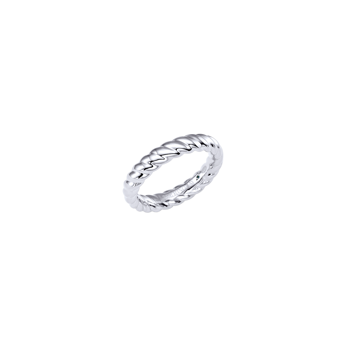 WS047R-S [예약 배송] TEE RING JAY Twist Pipe Medium Ring Silver