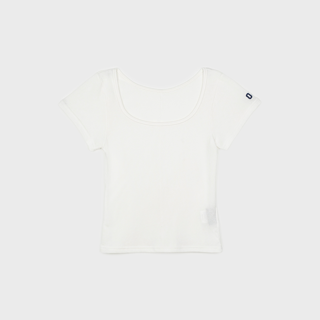 그린버터 스퀘어 넥 에잇 티 아이보리(Greenbutter Square Neck 08 Tee Ivory) - 1