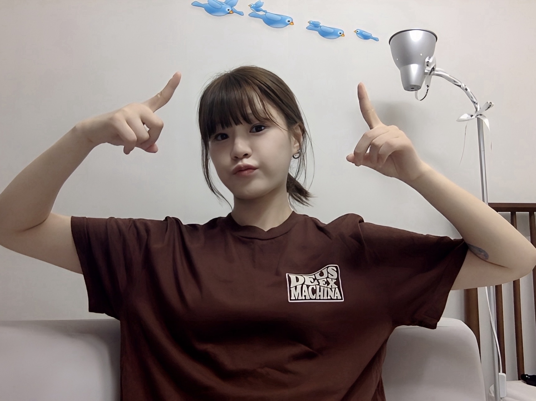 Deus Ex Machina County T-Shirt Potting Soil 착용 스타일 - 3