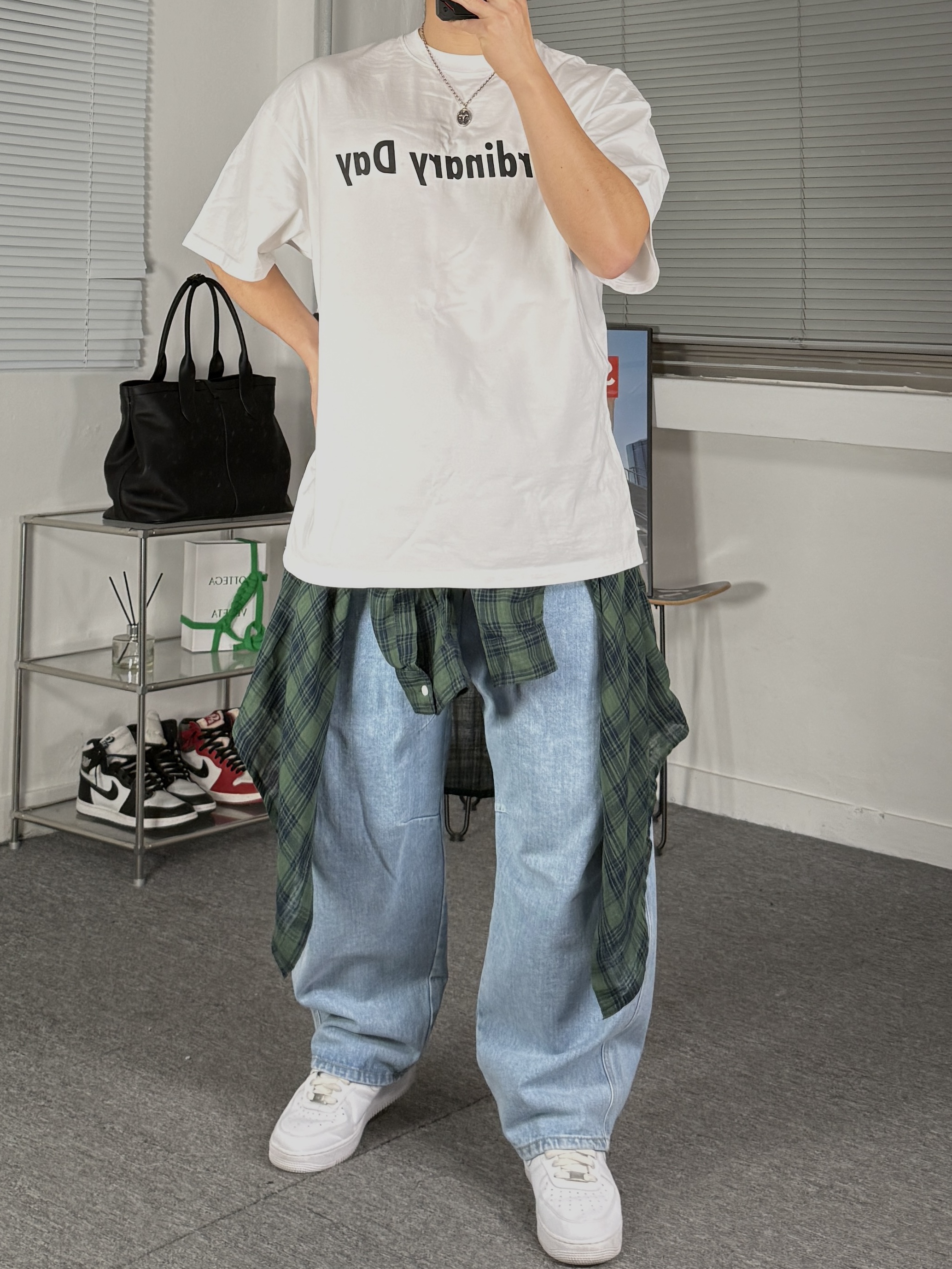 Nike Air Force 1 '07 Low White 착용 스타일 - 8