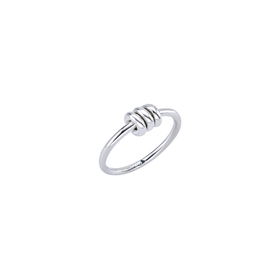 WS031R [예약 배송] TEE RING JAY Triple Spiral Small Ring