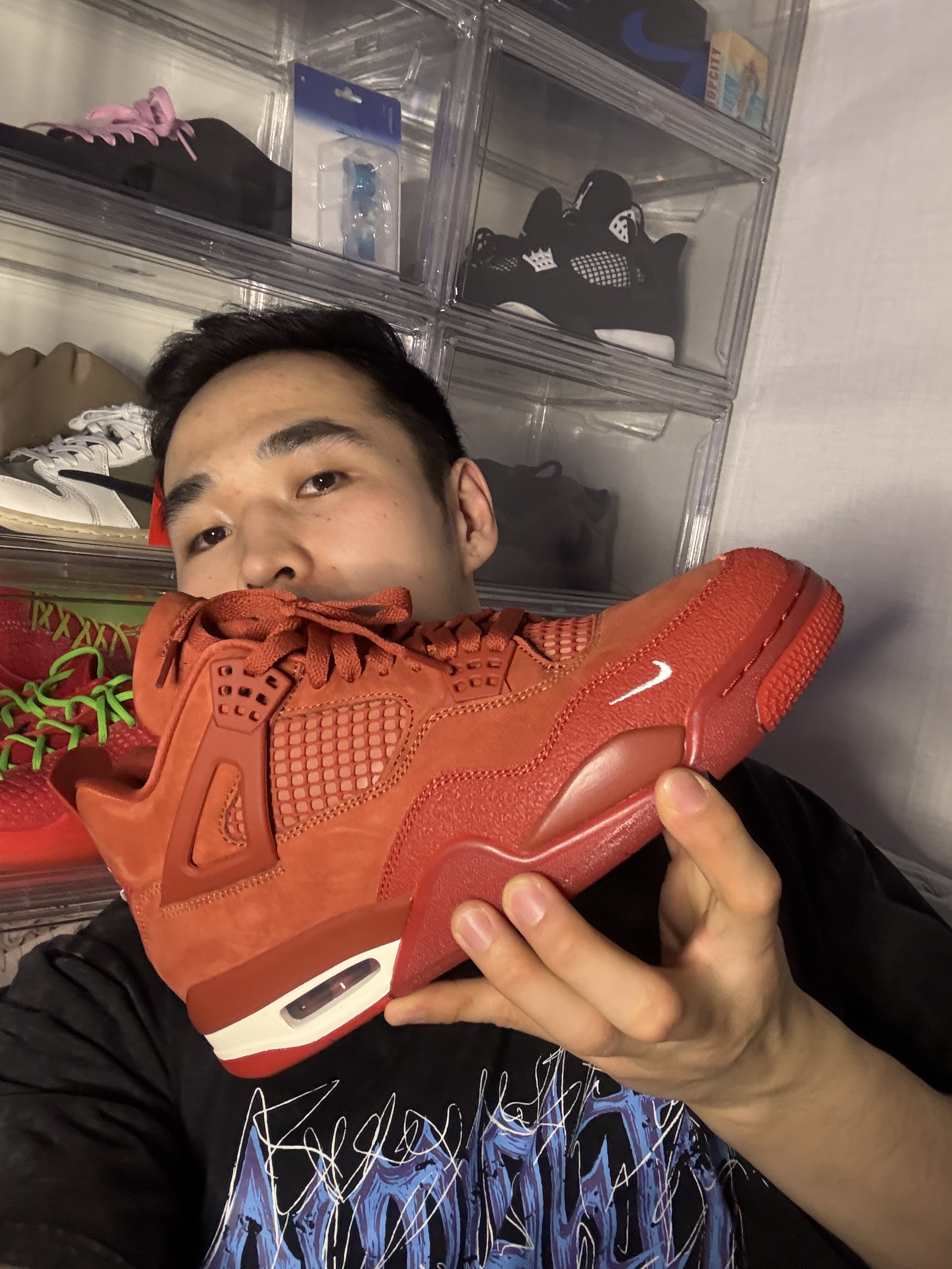 Jordan 4 x Nigel Sylvester Retro OG SP Brick by Brick 착용 스타일