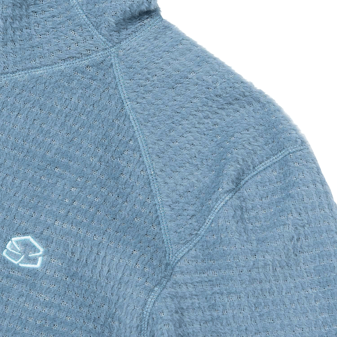 제로그램 폴라텍 알파120 후드 티셔츠 라이트블루(Zerogram Polartec Alpha120 Hoodie T Light Blue) - 3