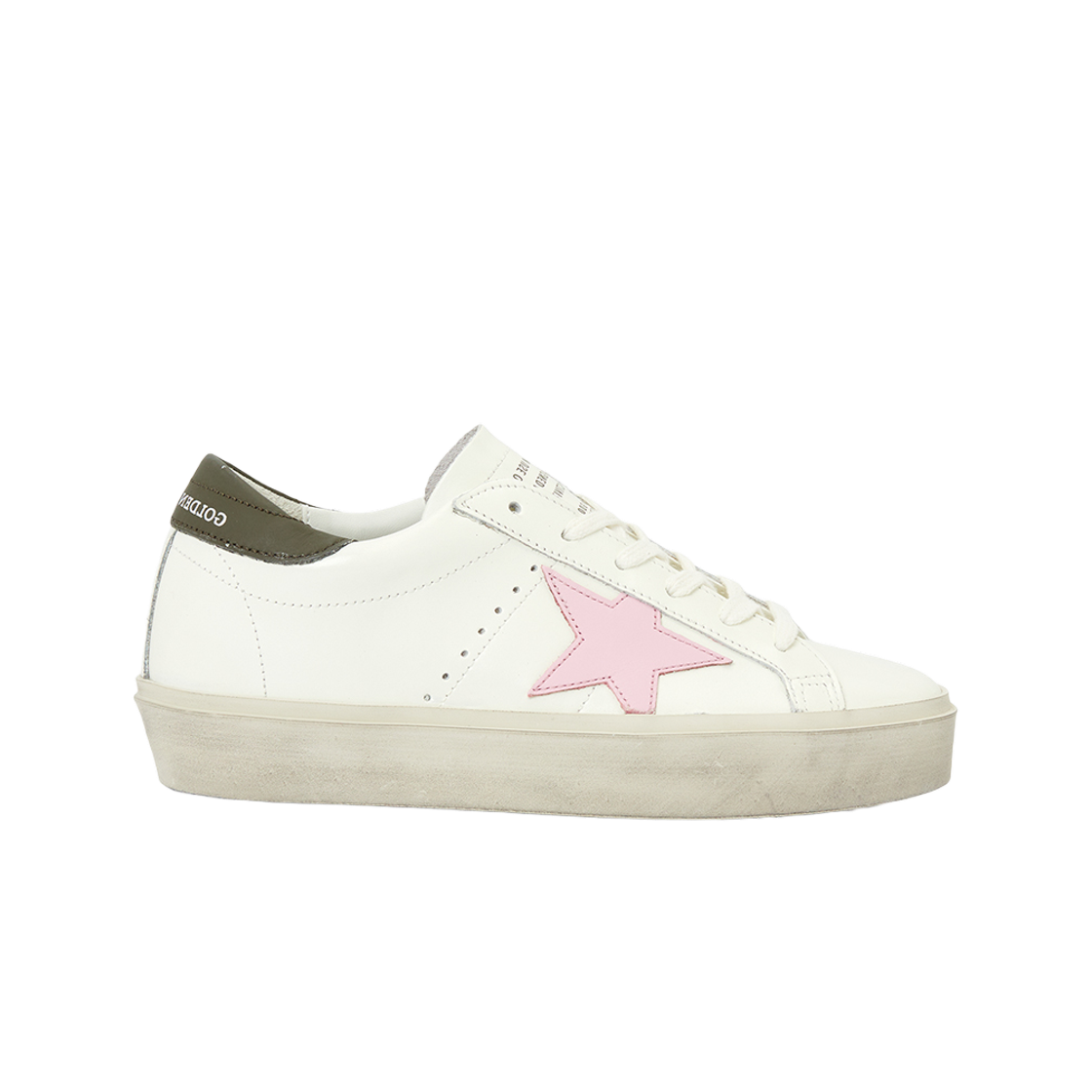 GWF00118-F006872-12170 (W) Golden Goose Hi Star White Pink