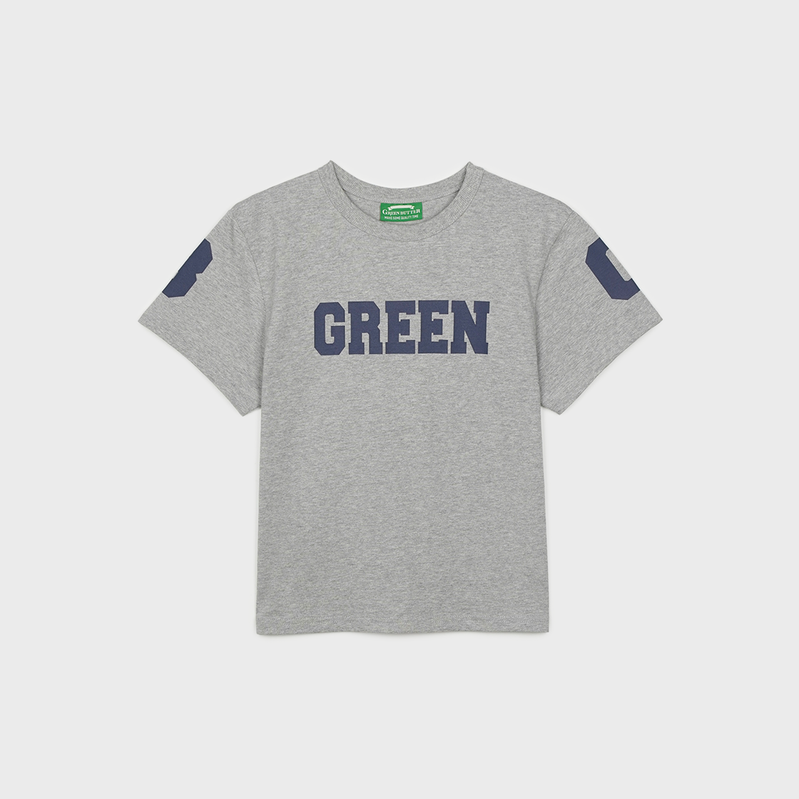 그린버터 쥐비 로고 티 멜란지(Greenbutter GB Logo Tee Melange) - 1