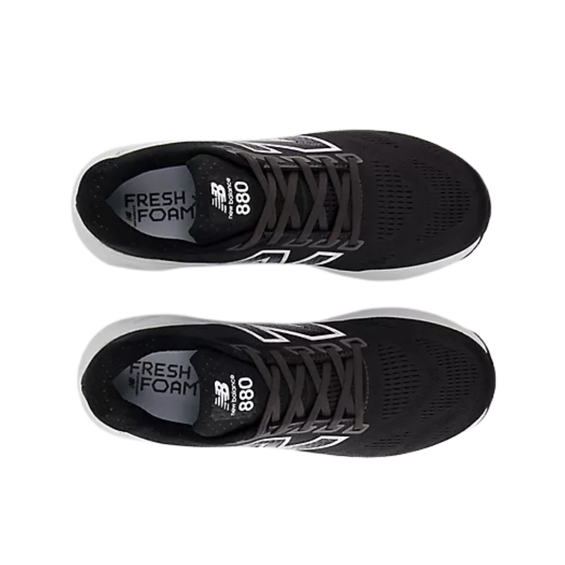 뉴발란스 프레쉬 폼 X 880v15 블랙 화이트 - D 스탠다드(New Balance Fresh Foam X 880v15 Black White - D Standard) - 2