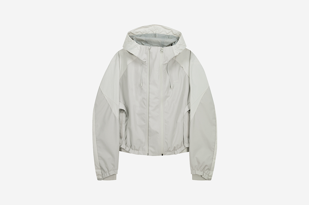 오호스 패널드 크롭 쉘 자켓 웜 그레이 | OJOS | KREAM 오호스 패널드 크롭 쉘 자켓 웜 그레이 | OJOS | KREAM