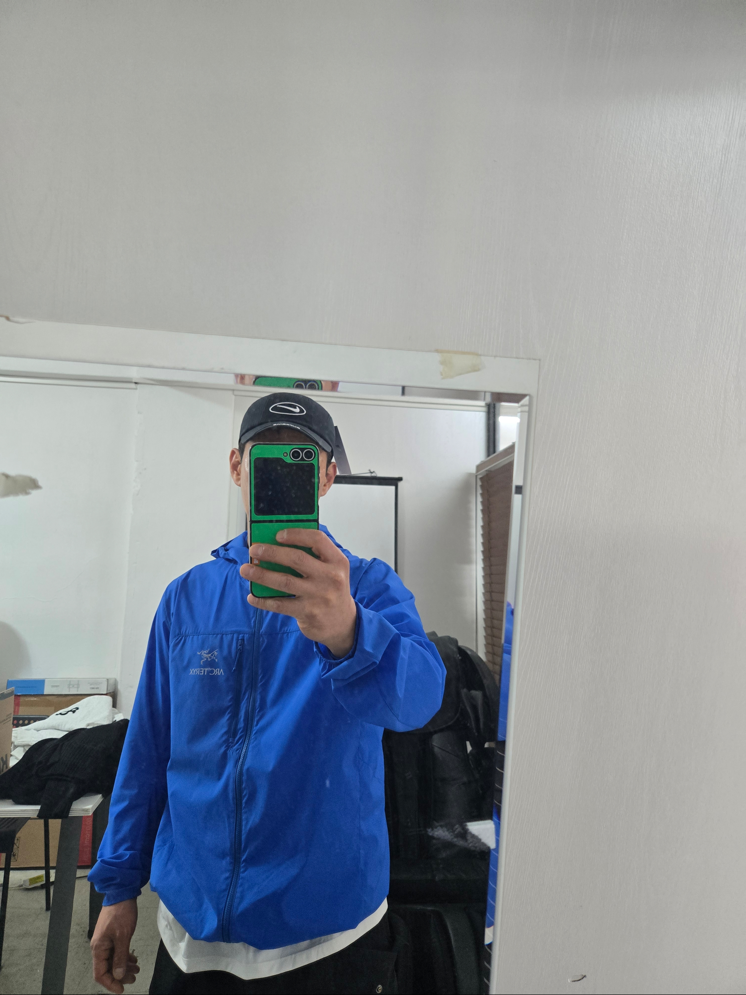 Supreme x Nike Running Hat Black - 25SS 착용 스타일