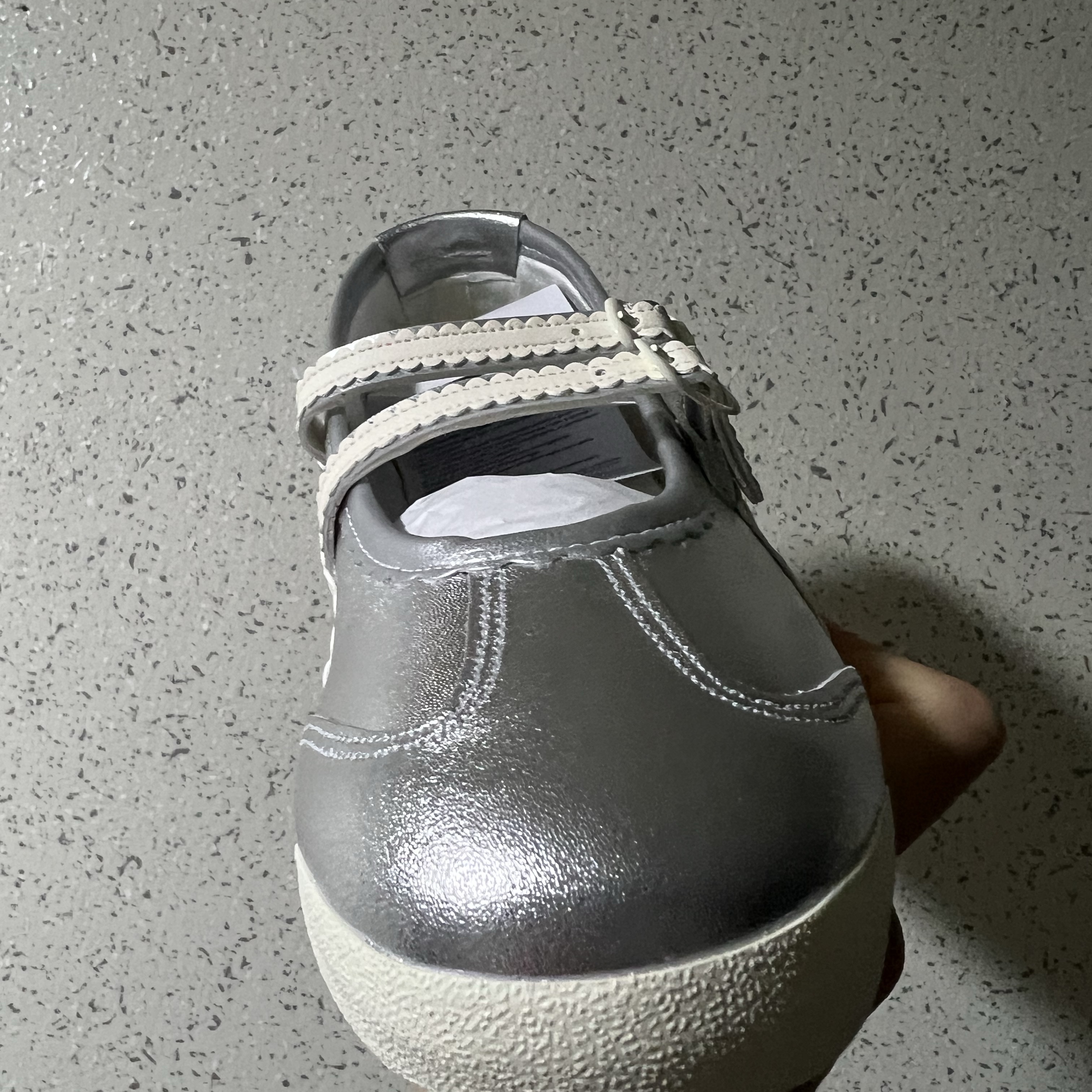 (W) Onitsuka Tiger Mexico 66 TGRS Silver Cream 착용 스타일 - 2