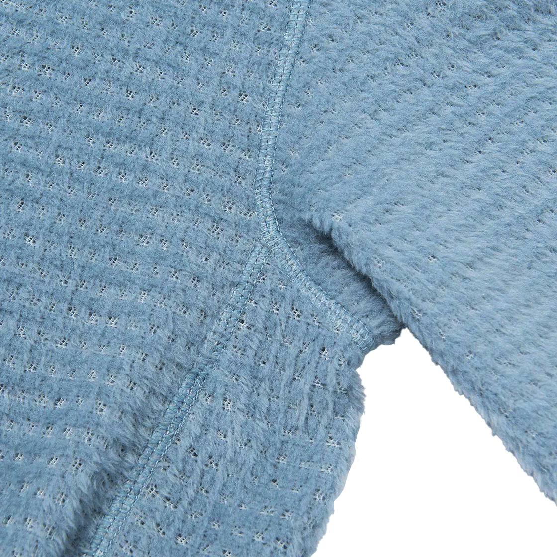 제로그램 폴라텍 알파120 후드 티셔츠 라이트블루(Zerogram Polartec Alpha120 Hoodie T Light Blue) - 4