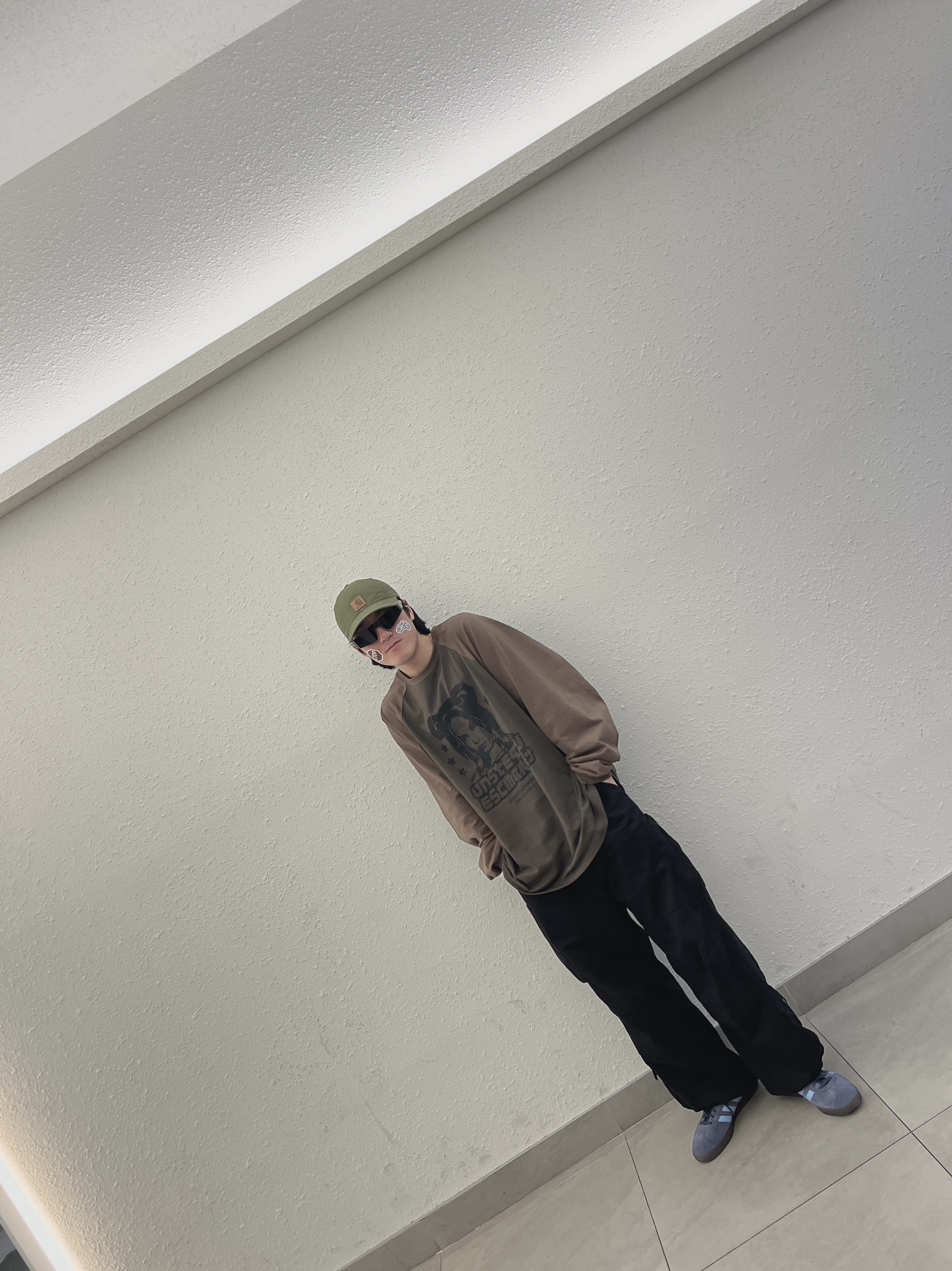 Carhartt Canvas Cap Army Green, Hatchingroom Zip Cargo Work Pants Black 착용 스타일 - 2