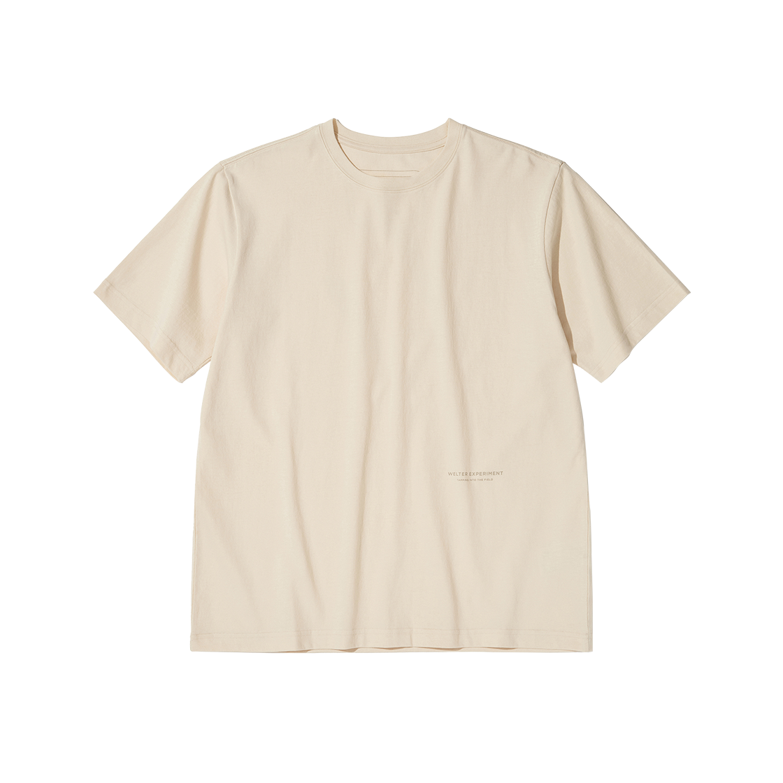 웰터 익스페리먼트 트리 링 티셔츠 크림(Welter Experiment Tree Ring T-Shirt Cream) - 2