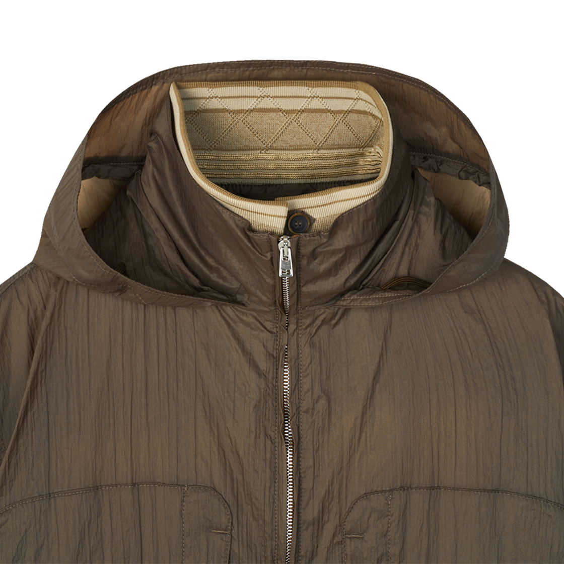 란라 퍼스 라이트 나일론 후디 자켓 몽크스 로브 - 25SS(Ranra Purs Light Nylon Hoodie Jacket Monk's Robe - 25SS) - 3