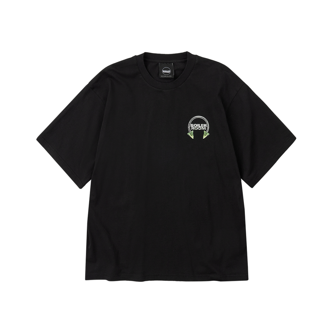 보일러룸 피어싱 티 블랙 - 25SS(Boiler Room Piercing Tee Black - 25SS)