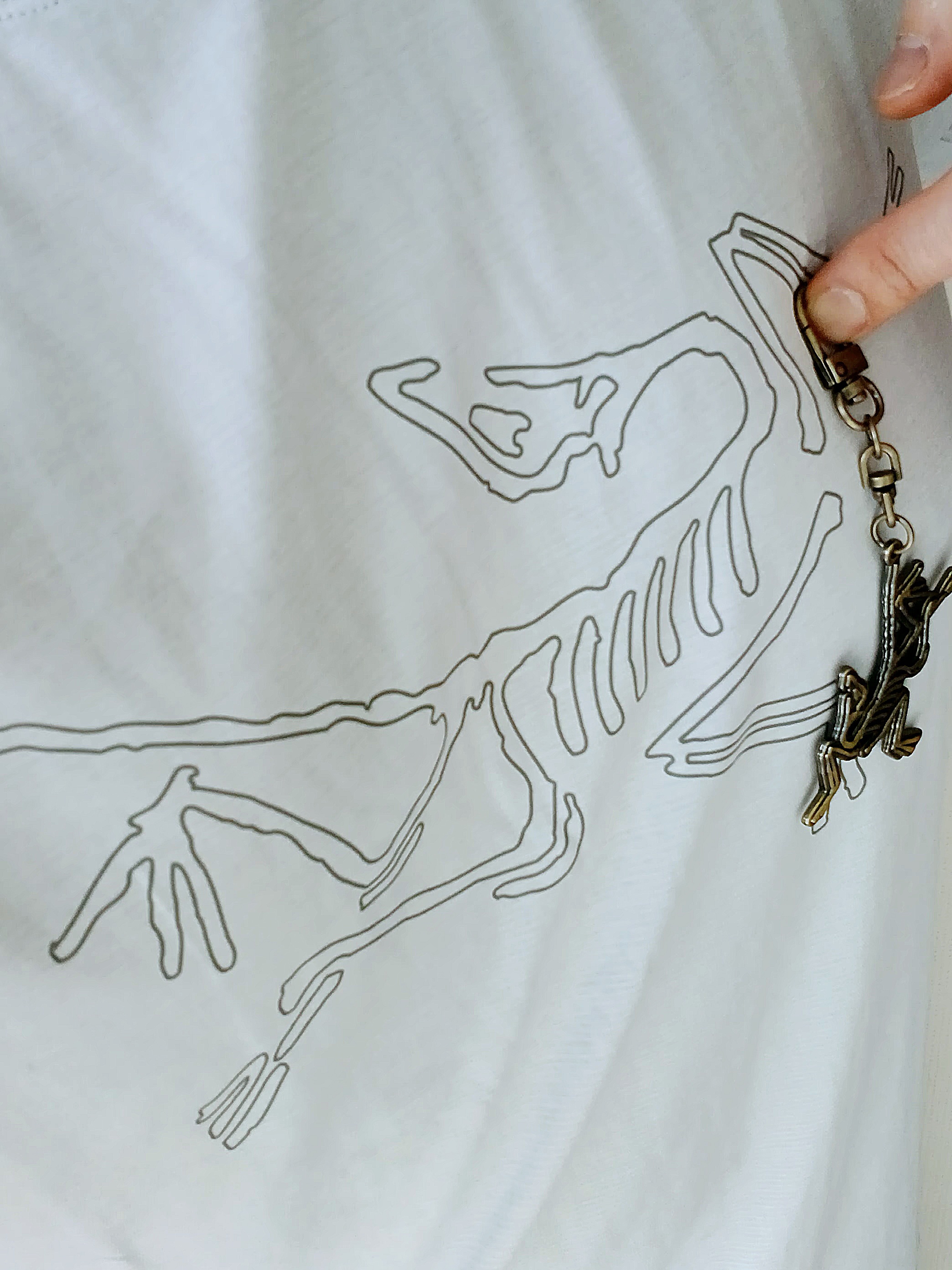 Arc'teryx Cormac Logo SS T-Shirt Atmos Heather 착용 스타일 - 3