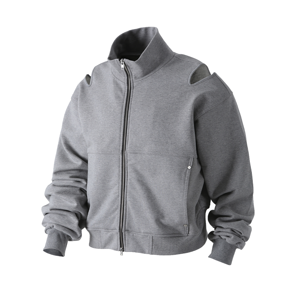 로어링라드 컷 오프 트랙 자켓 그레이(ROARINGRAD Cut-Off Track Jacket Gray)