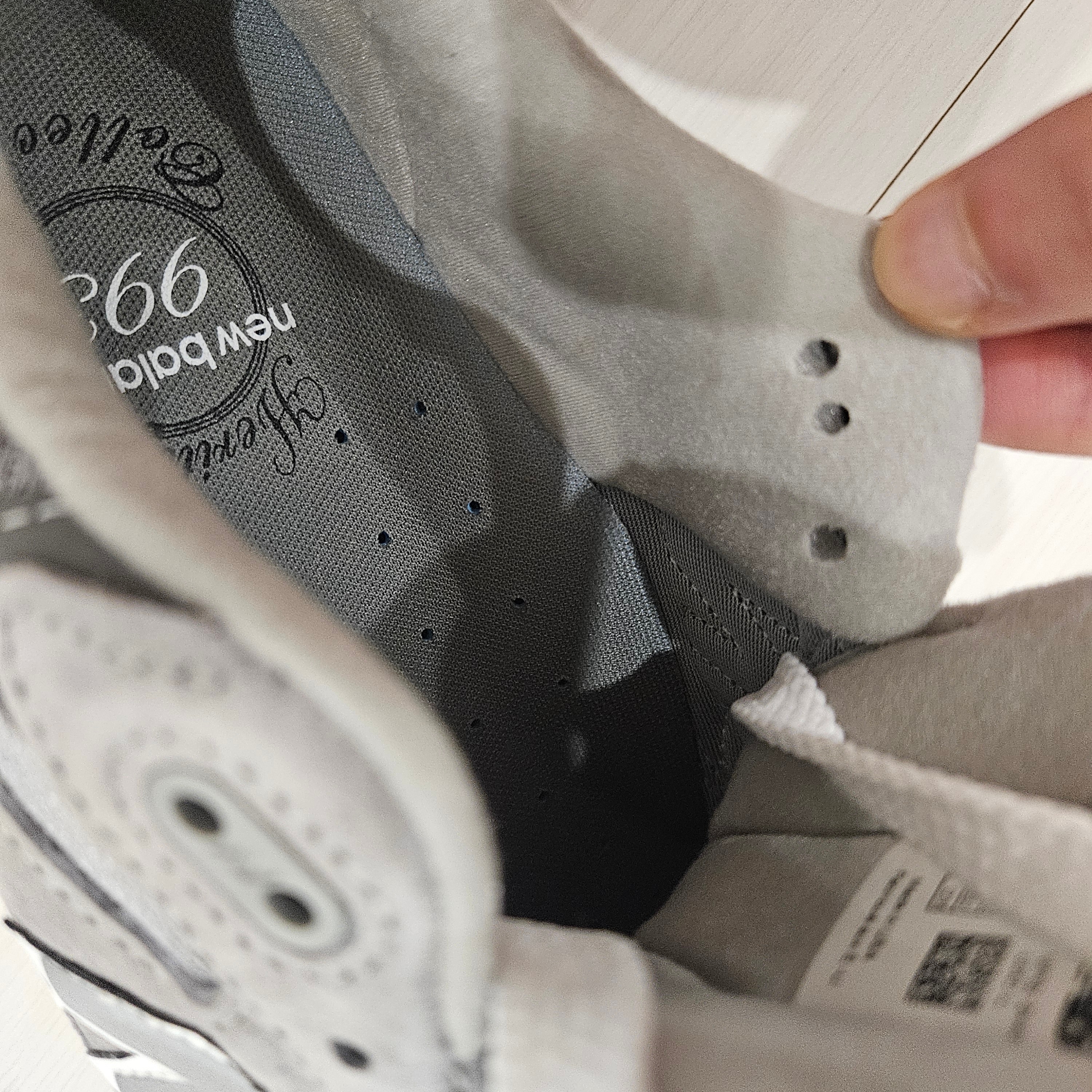 New Balance 993 Made in USA Grey - D Standard 착용 스타일 - 2