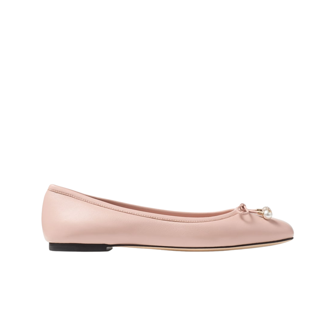 (W) 지미추 엘메 나파 레더 플랫 마카롱((W) Jimmy Choo Elme Nappa Leather Flat Macaron)