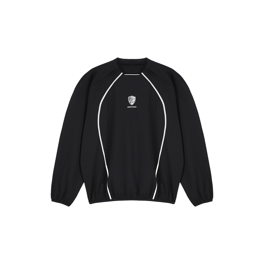 본투윈 윈드테크 모크넥 롱슬리브 블랙(BORN TO WIN Wind Tech Mock Neck Longsleeve Black) - 2