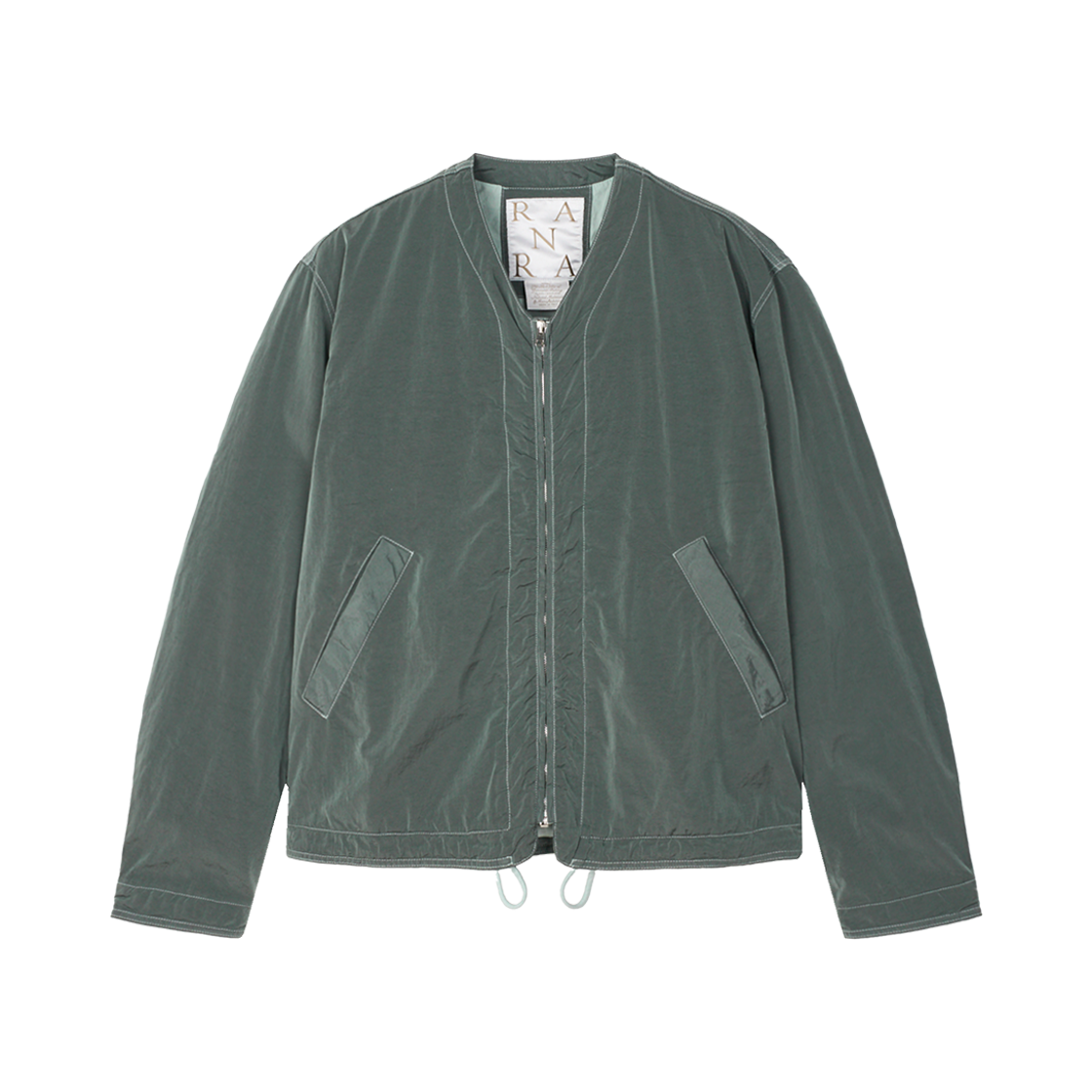 KM5BJABRR02MT Ranra Ascender Canvas Nylon Jacket Sage - 25SS
