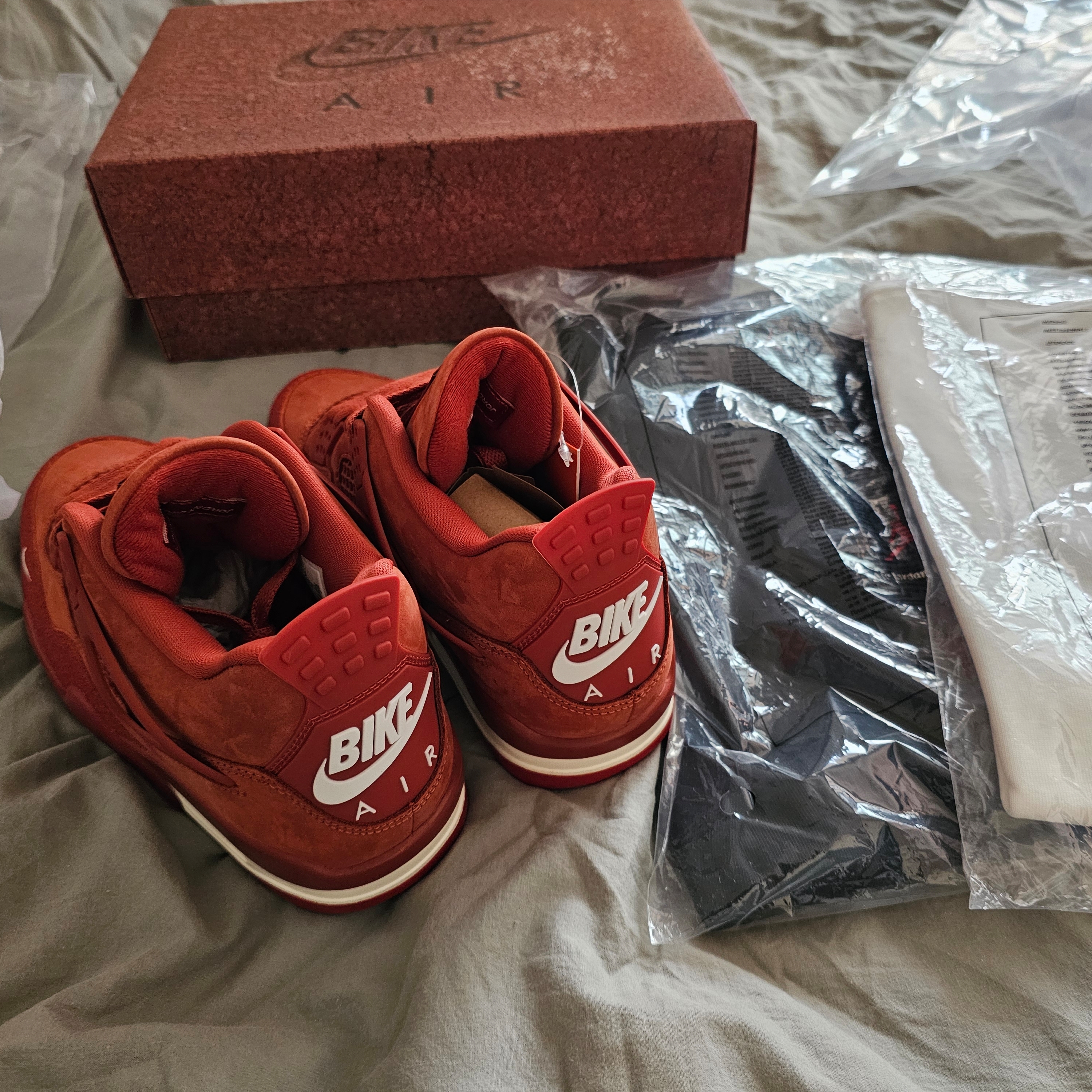 Jordan 4 x Nigel Sylvester Retro OG SP Brick by Brick 착용 스타일