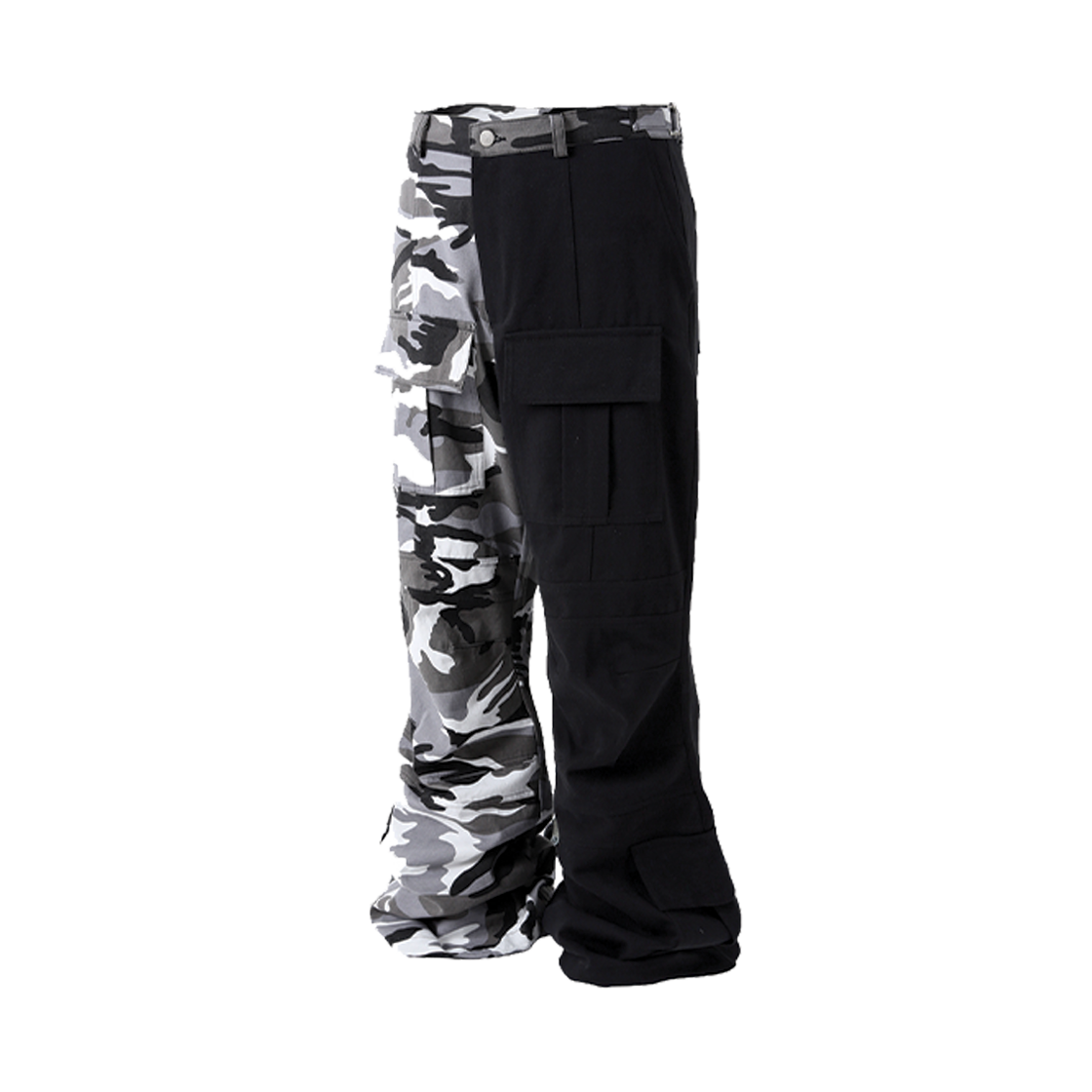 RR5SLP06CA ROARINGRAD Flared Cargo Pants Half Camouflage